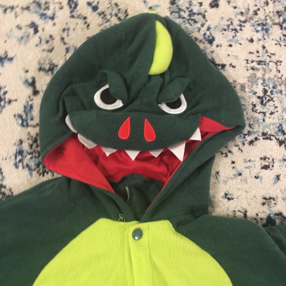 Dinosaur onesie